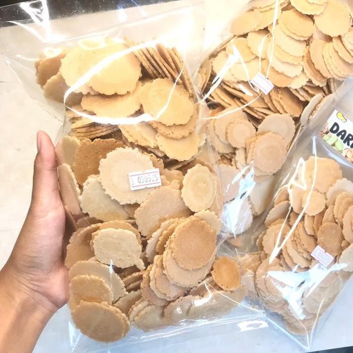 

Terlaris 250Gr Dollar Wijen Simping Sempe Opak Dolar Manis
