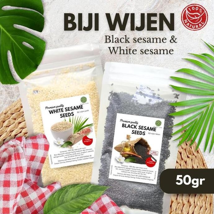 

Terlaris Biji Wijen Putih Biji Wijen Hitam Black Sesame Seed White Sesame Seed