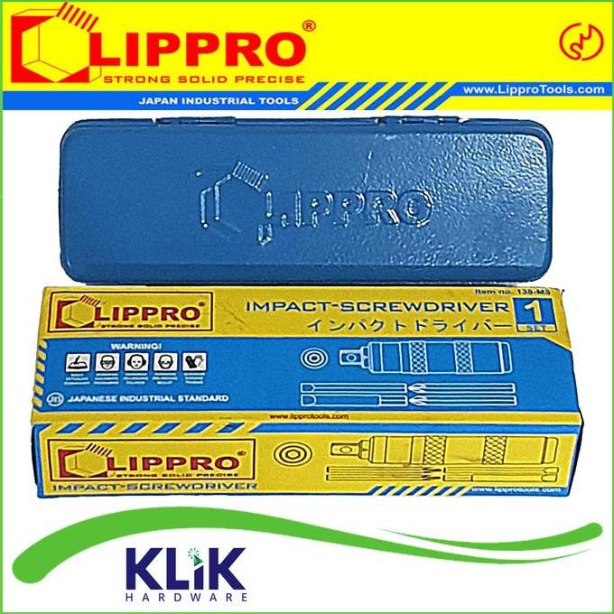 Diskon Lippro Obeng Ketok Set 5 Pcs - Impact Screwdriver Set