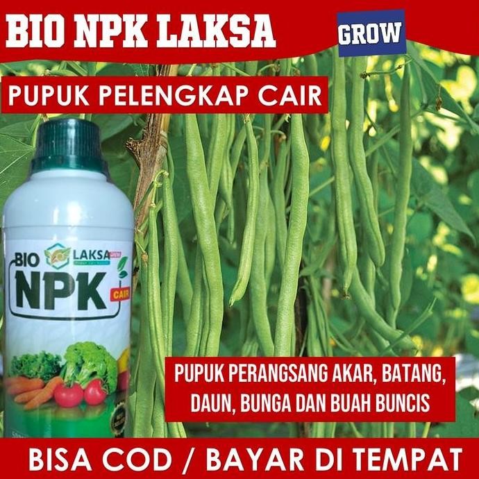

Terlaris Pupuk Pelebat Buncis 500 Ml - Bio Npk Laksa Grow Obat Pelebat Buncis Anti Penyakit Dan Hama Buncis Terbaik - Pupuk Npk Cair Tanaman Buncis Anti Penyakit Buncis Terbaik 100% Original - Obat Pembesar Buncis Cepat Panen