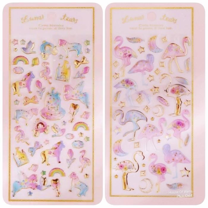 

Sticker Unicorn - Sticker Dolphin - Sticker Flaminggo Timbul