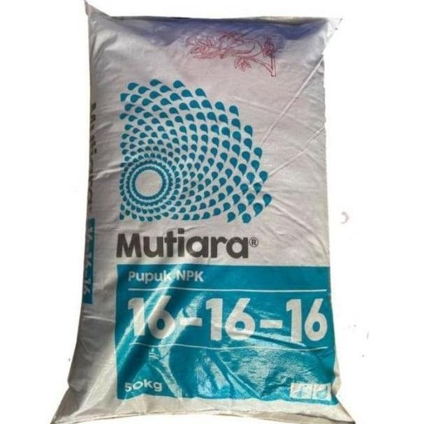 

Terlaris New 1 Karung Pupuk Npk Mutiara 16 16 16 Meroke Isi 50 Kg 100% Ori