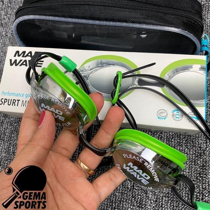 Kacamata Renang Madwave Perdormance Spurt Mirror Original