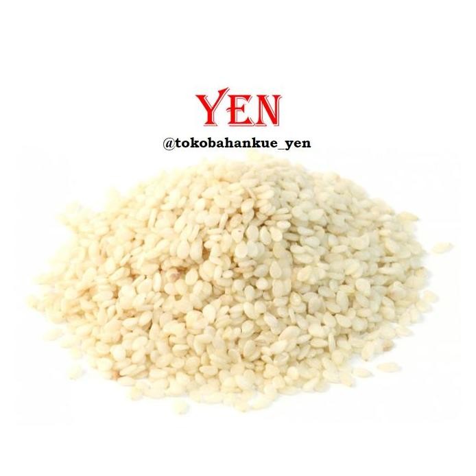 

Terlaris Biji Wijen Putih / Sesame Seeds [Repack 100Gr]