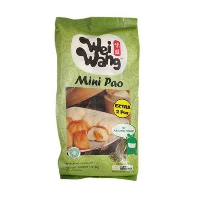 

Terlaris Weiwang Minipao Kacang Hijau Isi 23 Pcs