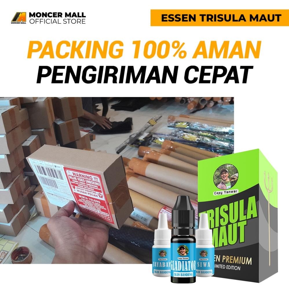 Ready Essen Mancing Trisula Maut Pilihan Om Cepy Yanwar Untuk Pancing Ikan Mas Nila Bawal Lele Guram