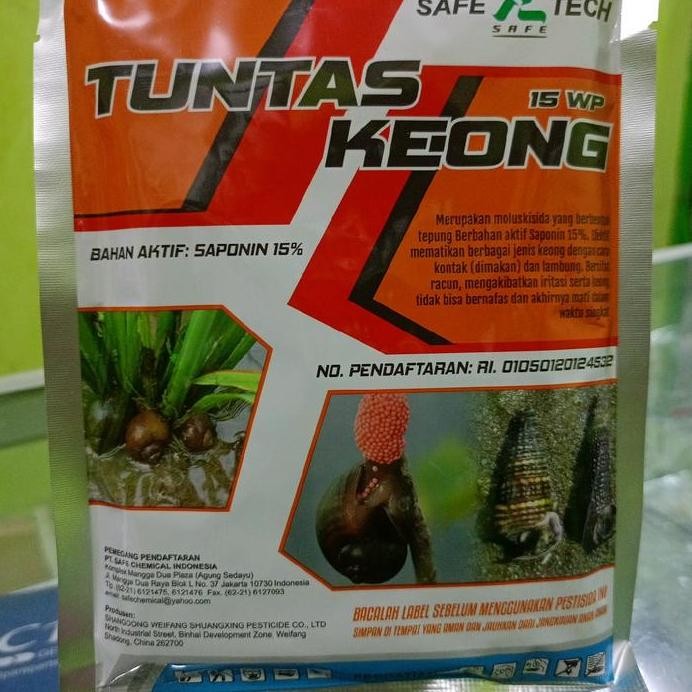 

Terlaris Insektisida Tuntas Keong 100Gr Pembasmi Keong Sawah - Tanaman, Padi