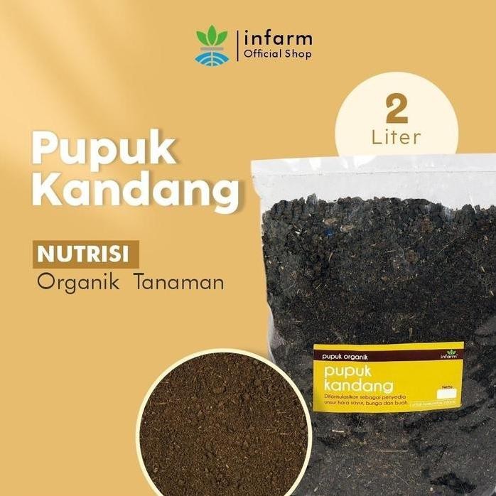 

Terlaris Sp944 Infarm - Media Tanam Organik Pupuk Kandang Gratis Label Tanaman 2 Liter Limited Edition