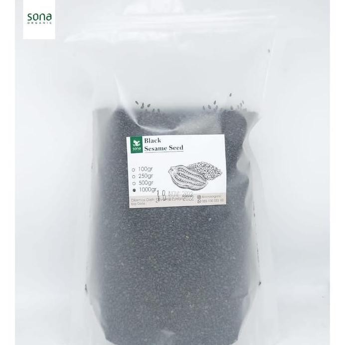 

Terlaris Wijen Hitam 1000Gr - Black Sesame Seed 1Kg