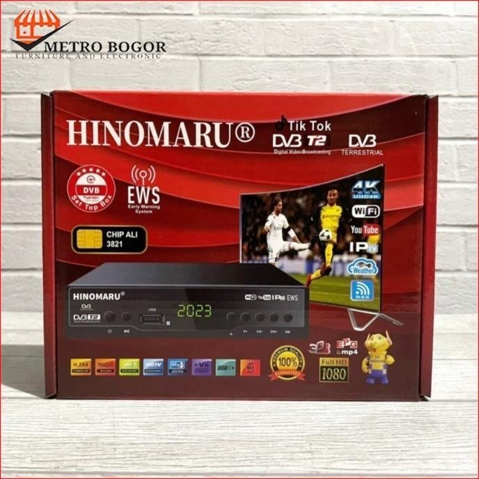 SET TOP BOX DVB T2 HINOMARU / SET TOP BOX HINOMARU