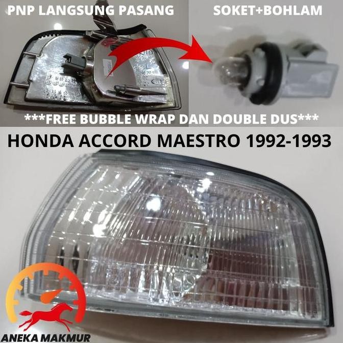 New Accord Maestro 1992 1993 Lampu Sen Riting Front Corner Lamp Maestro