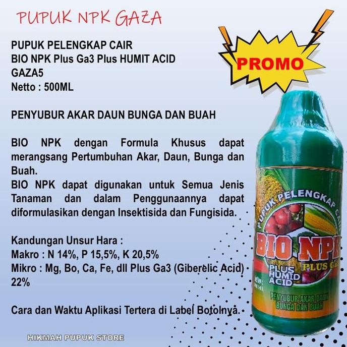 

Terlaris Bio Npk Gaza Perbanyak Bawang Putih Jadi Besar Dan Bagus