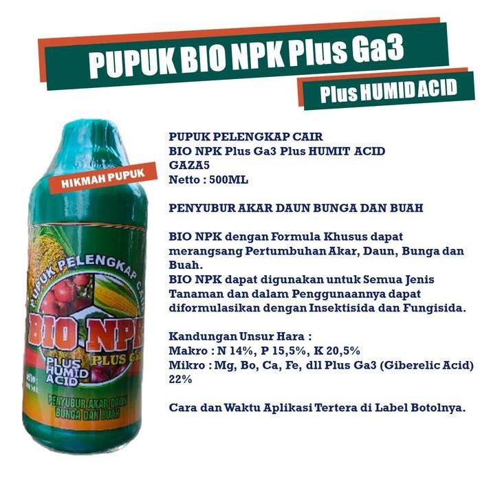 

Terlaris Pupuk Cair Organik Npk Gaza Untuk Melebatkan Bawang Merah - Isi 500 Ml