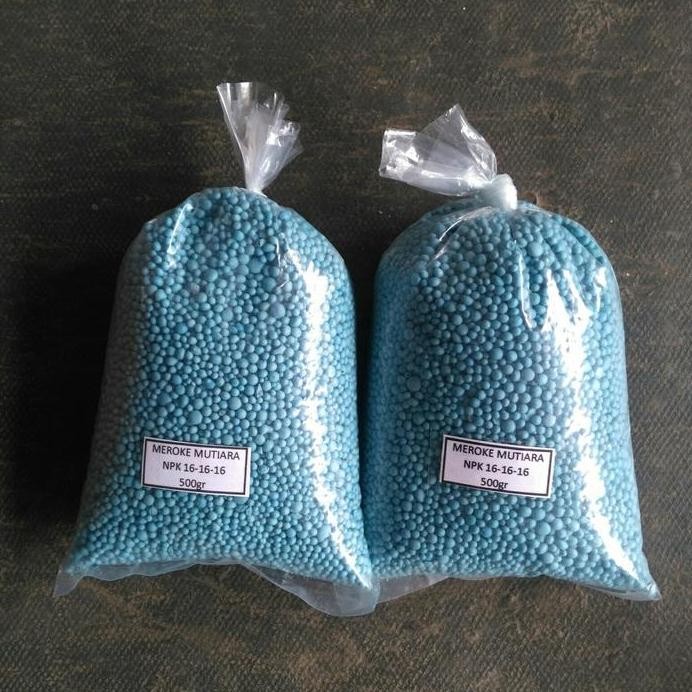 

Terlaris Pupuk Npk Mutiara 16:16:16 Kemasan 500 Gr.
