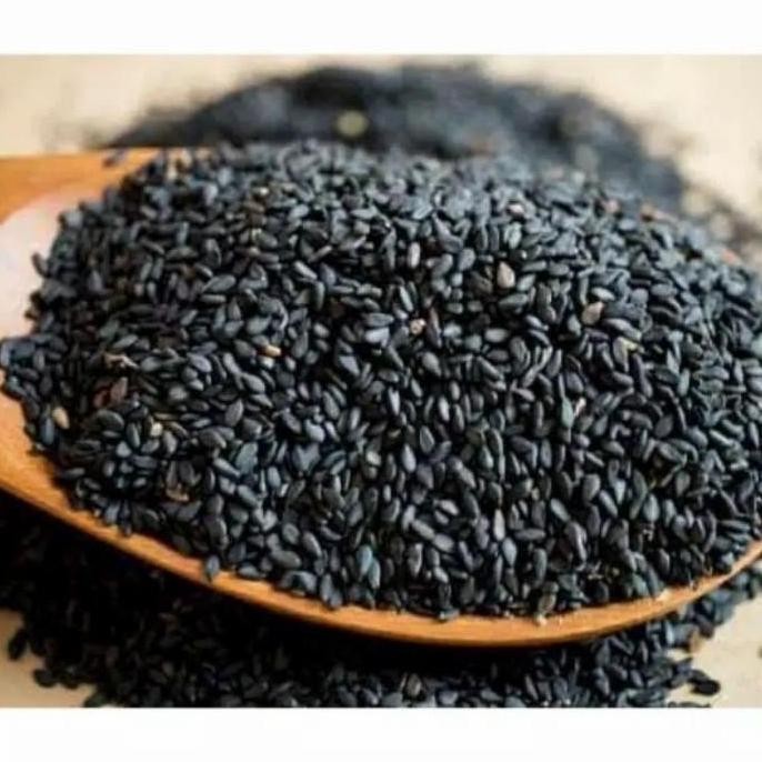 

Terlaris Wijen Hitam Sangrai / Black Sesame Seed Roasted 100Gram