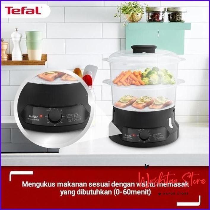 YOK DI CO. TEFAL FOOD STEAMER MINI COMPACT KUKUSAN LISTRIK