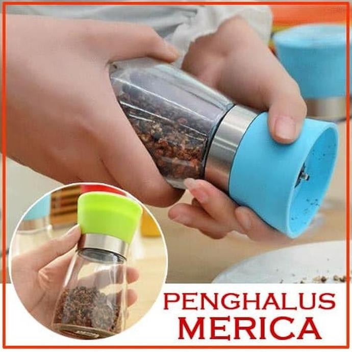 

Terlaris Penggiling Gilingan Penghalus Merica Lada Wijen / Pepper Grinder Orion