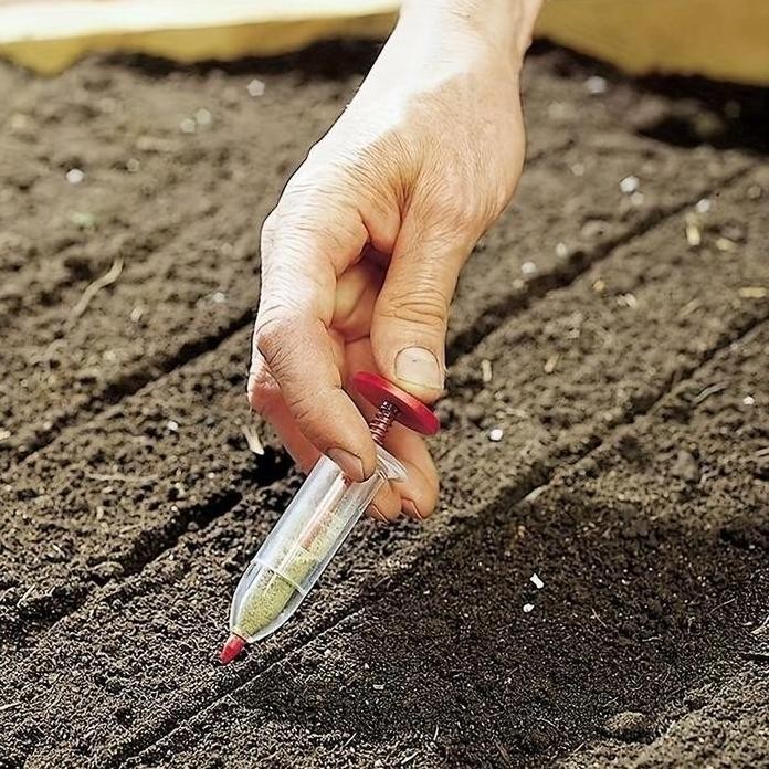 

Terlaris Paling Murah CodSeed Planter Mini Lat Semai Bibit Cabe Plastik Alat Tanam Biji Alat Semai Benih Kecil Alat Tanam Penabur Bibit Manual Utk Cabai/Gandum
