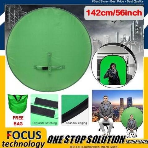 Green Screen Portable Kursi Ransel Backdrop Background GreenScreen