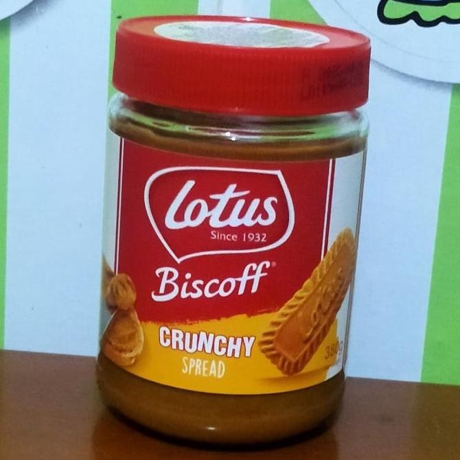 

Produk Baru!! Lotus Biscoff Crunchy Biscuit Spread 400gr Selai biskuit renyah