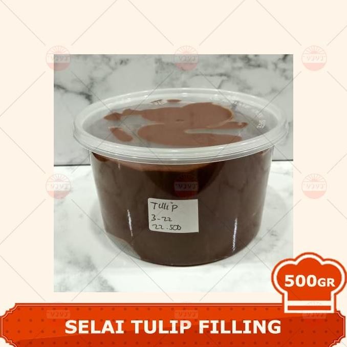 

Produk Baru!! SELAI TULIP FILLING COKLAT PASTA 500GR REPACK