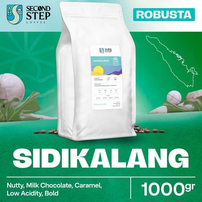 

BIJI KOPI BUBUK ROBUSTA SIDIKALANG ASLI COFFEE ROAST BEAN ESPRESSO 1KG TERMURAH