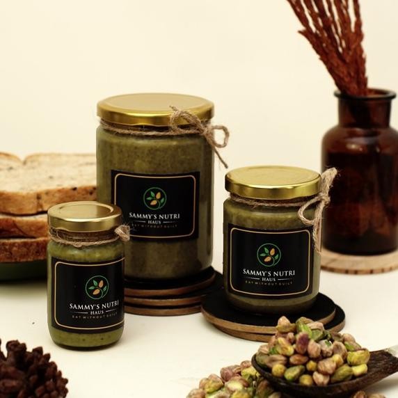 

Produk Baru!! Pistachio Butter / Nut Butter 250g (Selai Kacang Pistachio)