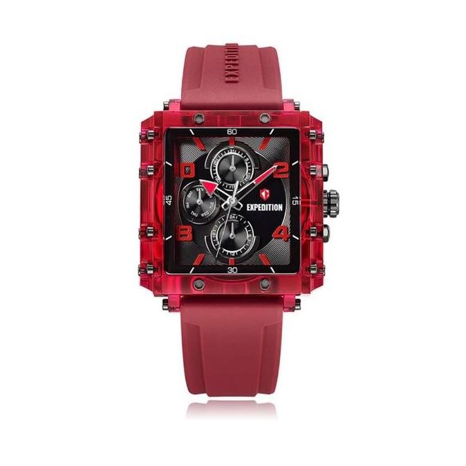 Promo Jam Tangan Wanita Expedition E 6808 M Karet Original