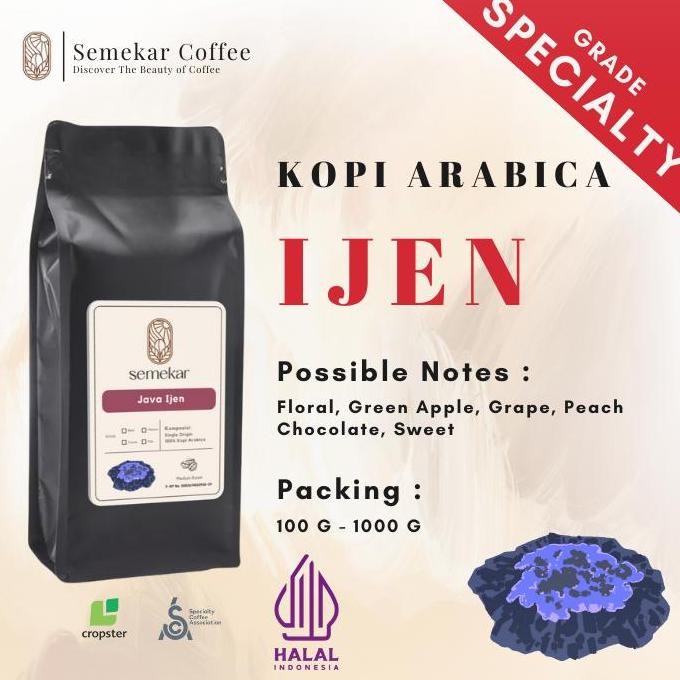 

KOPI JAVA IJEN ARABICA SPECIALTY BIJI BUBUK ORIGIN ROASTED COFFEE BY SEMEKAR COFFEE TERMURAH