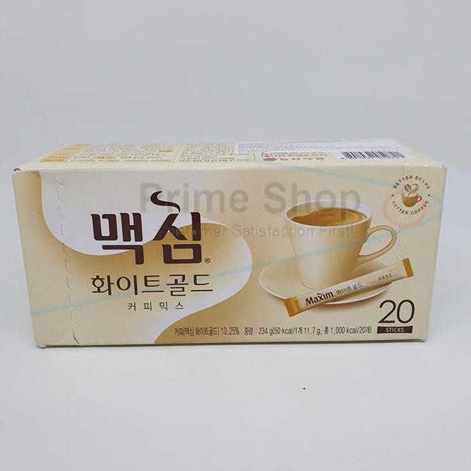 

Produk Baru!! Minuman Kopi Instan Maxim White Gold Coffee kemasan kecil