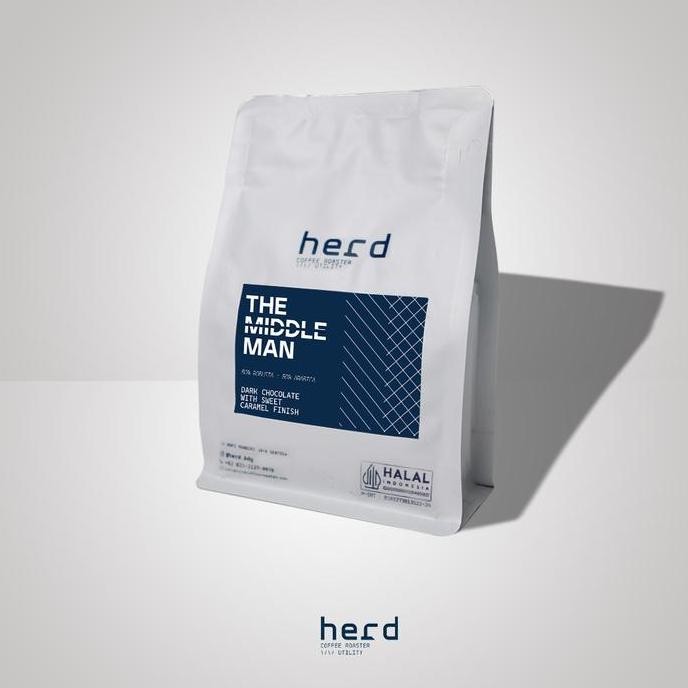 

BIJI KOPI 250 GR MIDDLE MAN 50:50 ESPRESSO BLEND KOPI SUSU TERMURAH
