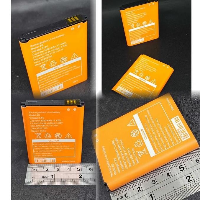 battery baterai gb 31241-2014 3000mah untuk modem 4g lte modem telkomsel e5785 pro 8916 dll ori -