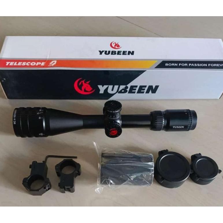 TELESCOPE YUBEEN MC 4-16x44AOE/RIFLESCOPE YUBEEN MC 4-16X44AOE AST