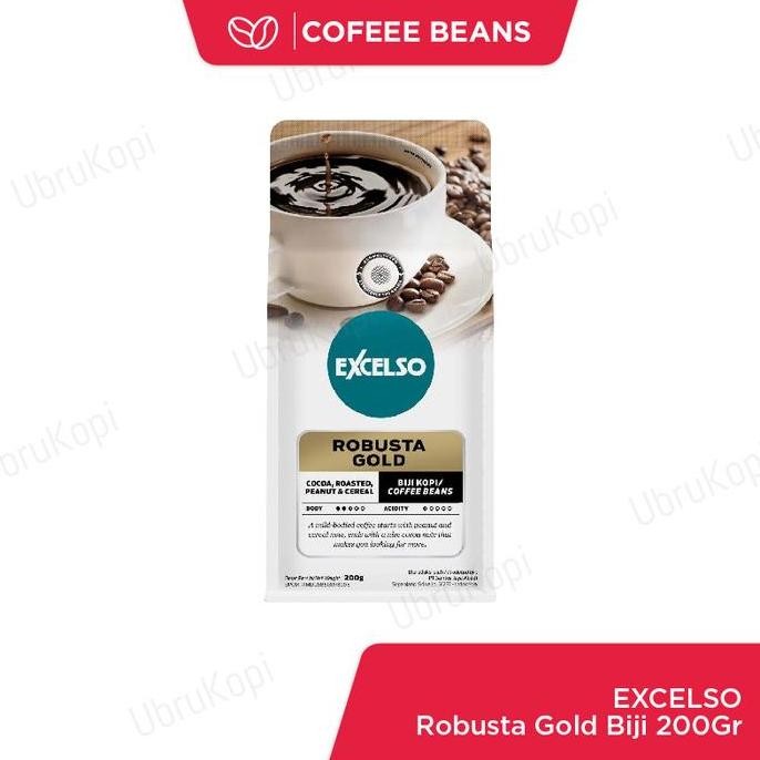 

EXCELSO BIJI KOPI ROBUSTA GOLD 200G TERMURAH