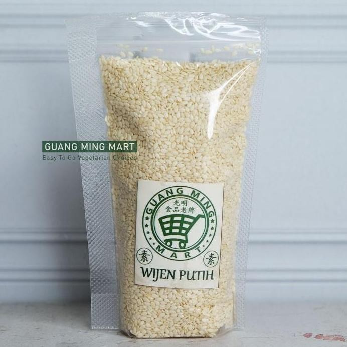 

Terlaris White Sesame Seeds 100 Gram / Biji Wijen Putih