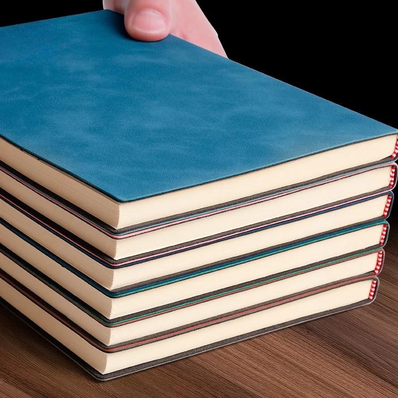 

A5 Leather Book Skin Feeling Fashion Notepad Diary Learning Notebook Wholesale Business Office Notebooks And Journals Note Book