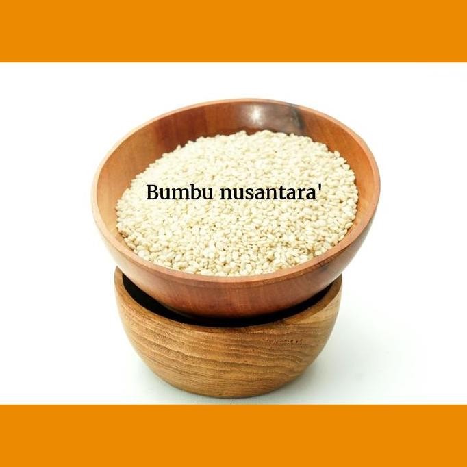 

Terlaris White Sesame Seed 25Gr / Biji Wijen Putih