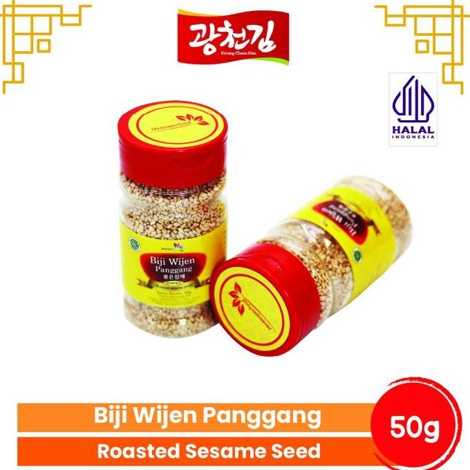 

Terlaris Kc. Biji Wijen Panggang / Sesame Seeds Roasted 50G