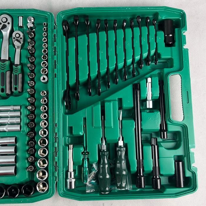 Kunci Ring Pas Set Socket Shock Sok L Bintang Obeng Toolkit Apr Japan Ap66 121PcRachetWrench Kunciso