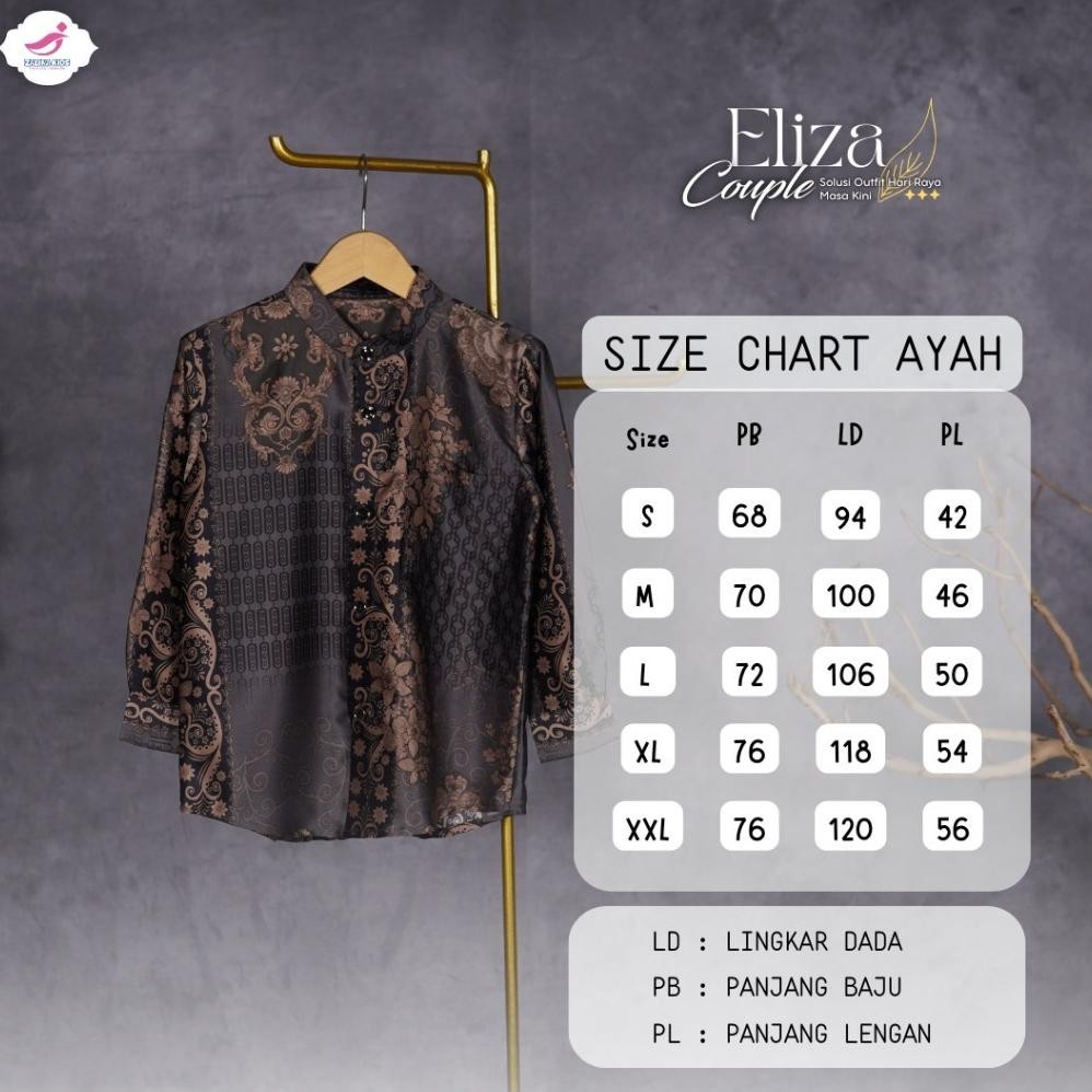 ND Baju Gamis Sarimbit Keluarga Lebaran idul adha 2025 Zalira Kids / Eliza Dress couple mom and kids