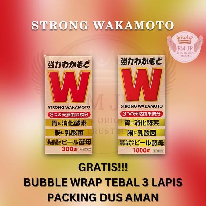 

BEBAS ONGKIR - wakamoto strong 1000
