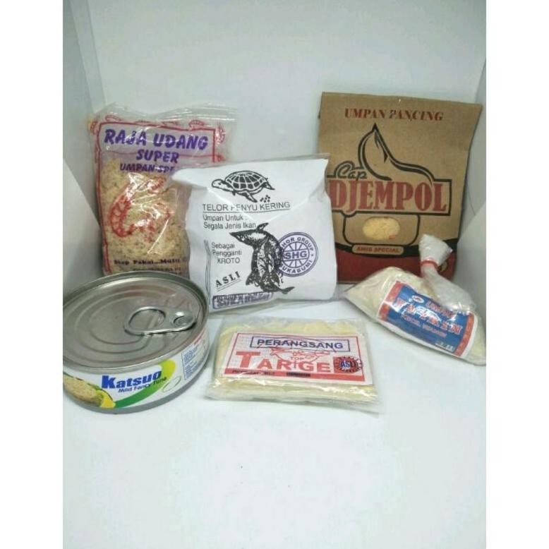 TERLARIS Paket Umpan Ikan Mas Putih - Raja Udang & Telor Penyu Siap kirim