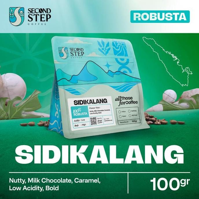 

BIJI KOPI BUBUK ROBUSTA SIDIKALANG ASLI COFFEE BEANS ESPRESSO 100GR TERMURAH