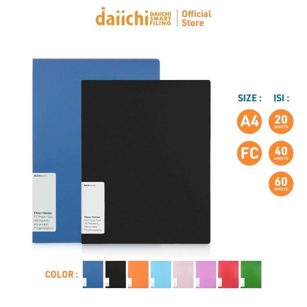 

Daiichi - Document Map File Dokumen Keeper Clear Holder Display Book Daiichi DPR2 File Organizer Holder Map