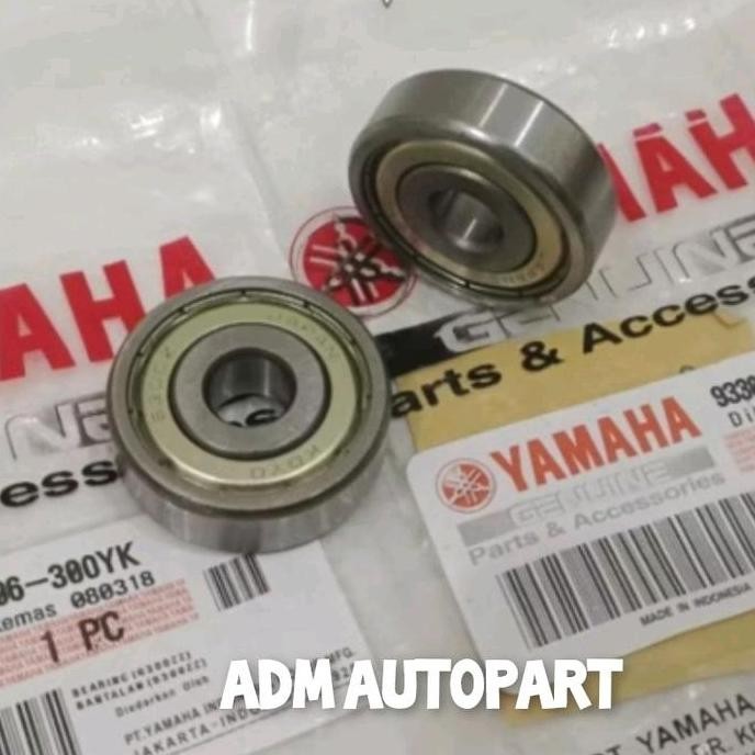 siap kirim bearing laher roda depan set kanan kiri 2pc 6300zz mio125 mio m3 mio soul gt 125 fino 125