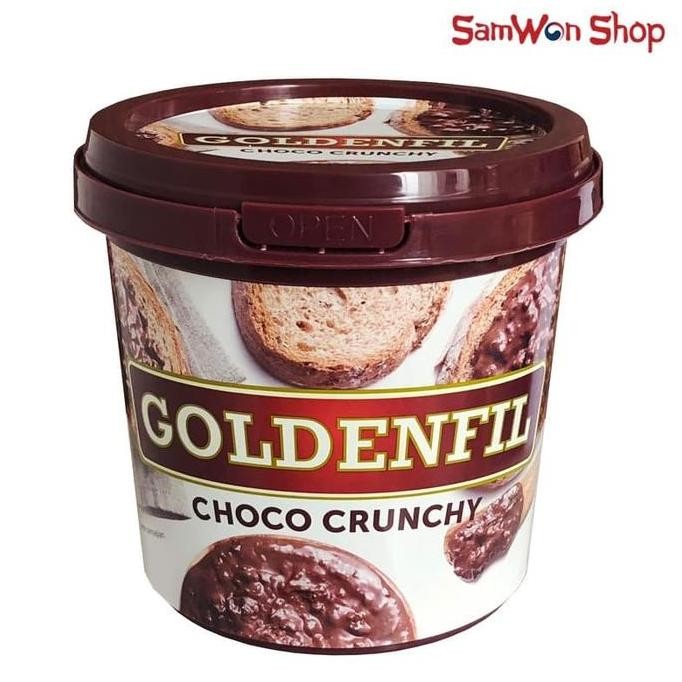

Produk Baru!! GOLDENFIL CHOCO CRUNCHY 1 KG / SELAI OLES COKELAT CRUNCHY TOPPING ROTI