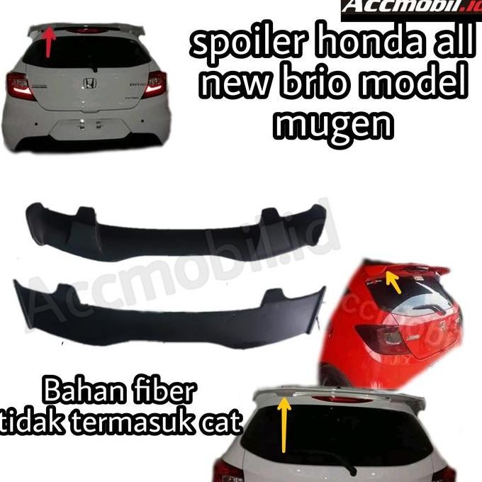 spoiler honda brio mugen universal