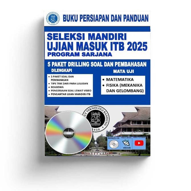 ready stock PERSIAPAN UJIAN SELEKSI MANDIRI SM ITB  2025 INSTITUT TEKNOLOGI BANDUNG