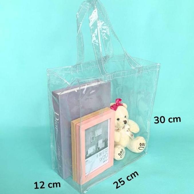 

12 BIJI TAS MIKA BENING 25 X 30 | GOODIE BAG ULTAH TRANSPARAN | BIRTHDAY HAMPERS SOUVENIR ULANG TAHUN TERMURAH