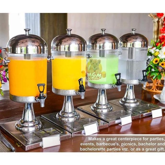 Hotel Juice Dispenser 8L Stainless / dispenser tower BARU